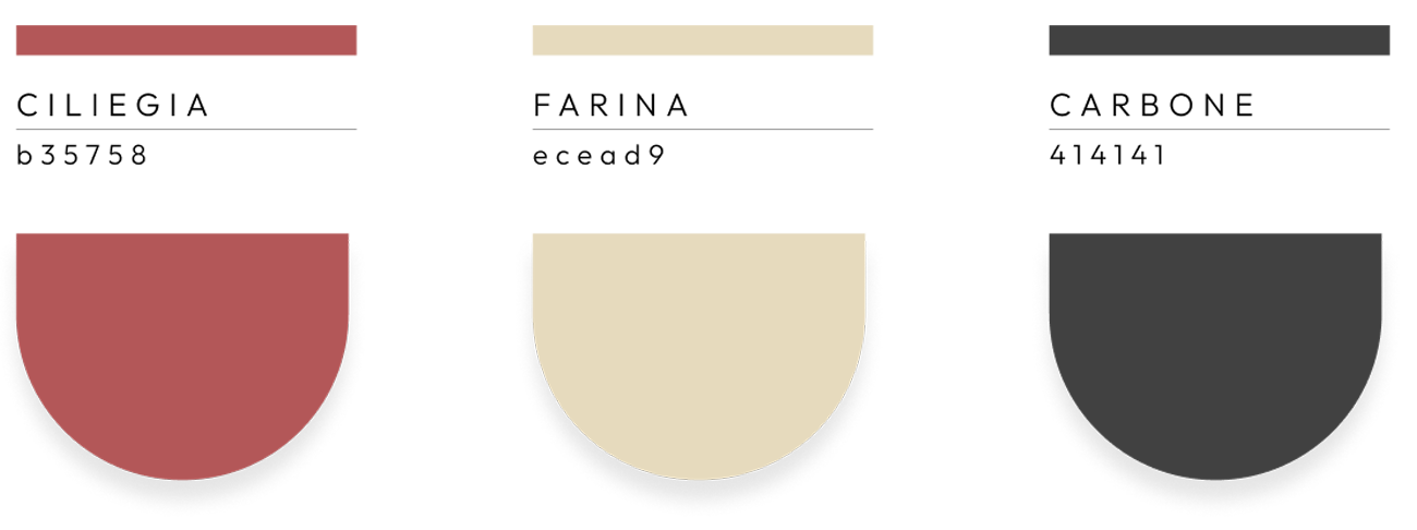 Brand identity palette colori Asta del Mobile